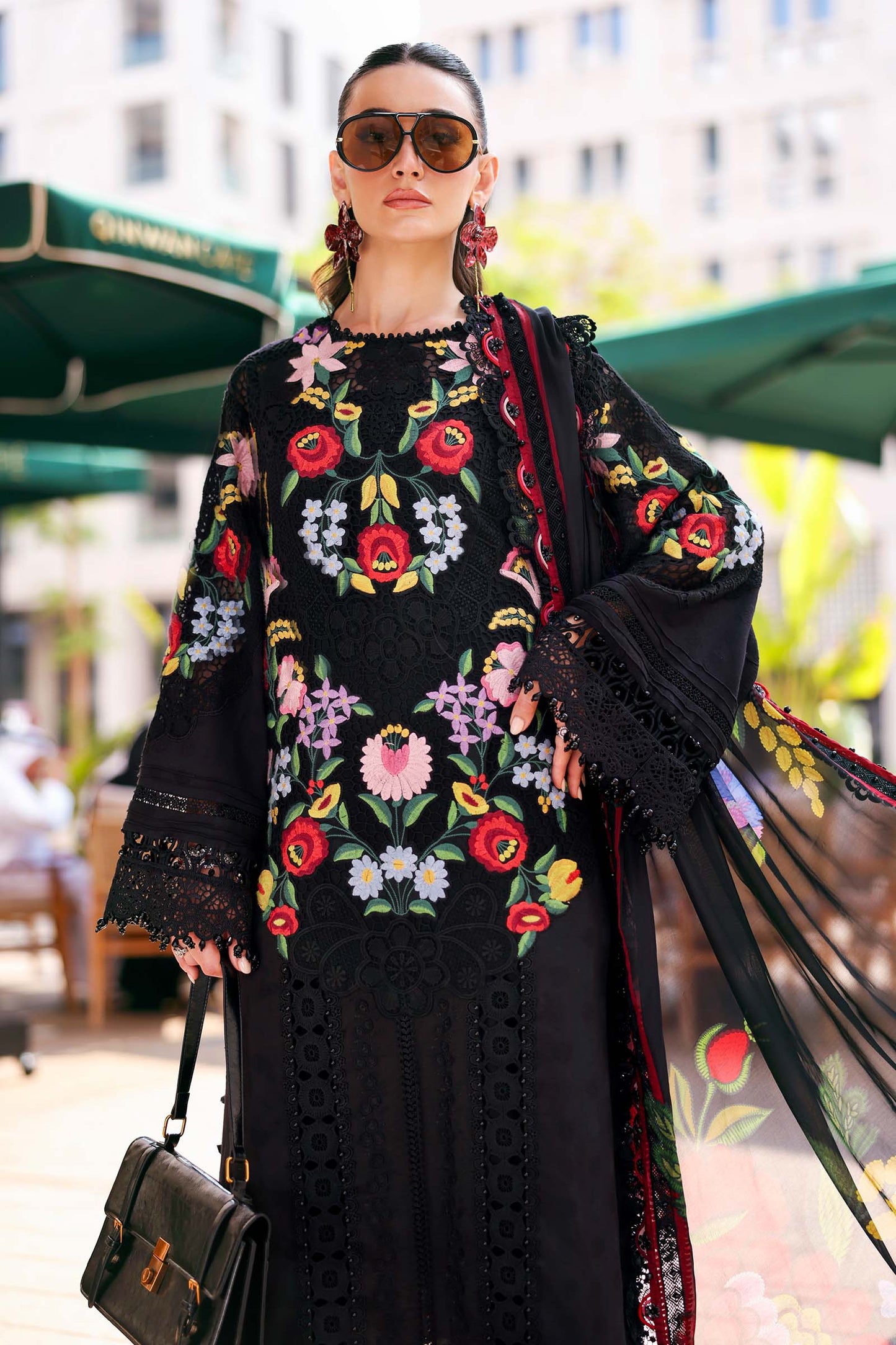 Maria B. | 3 Piece Unstitched Embroidered Lawn | D-2610-B