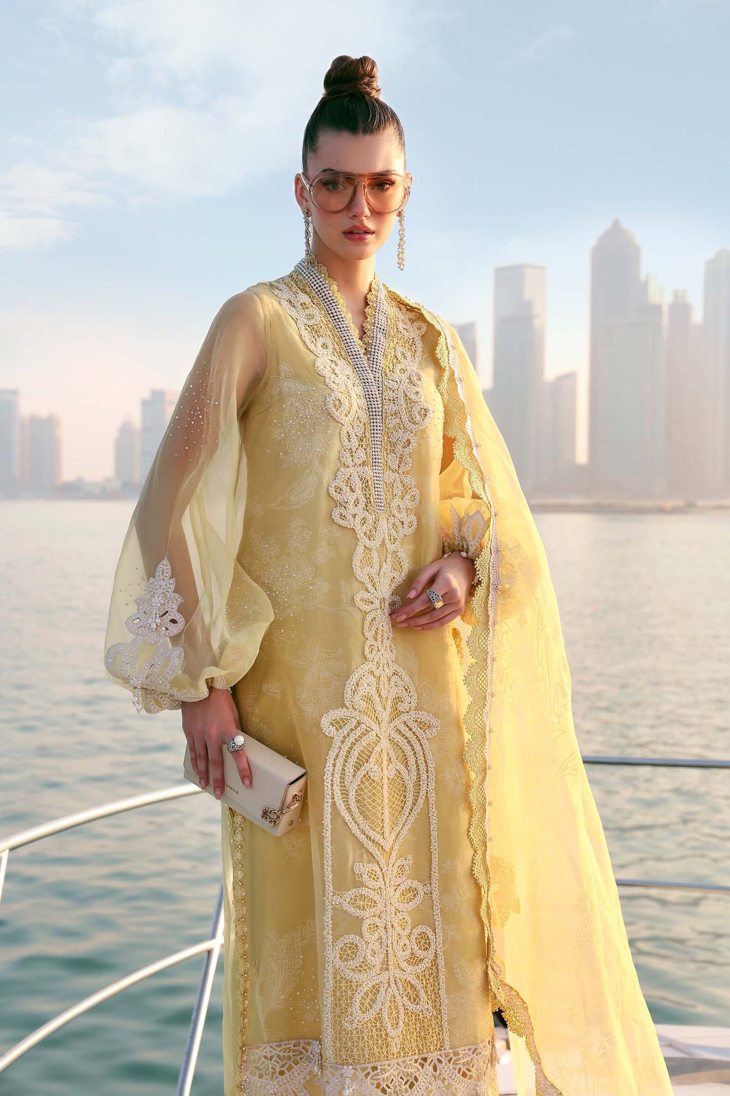 Maria B. | 3 Piece Unstitched Embroidered Lawn | D-2604-A