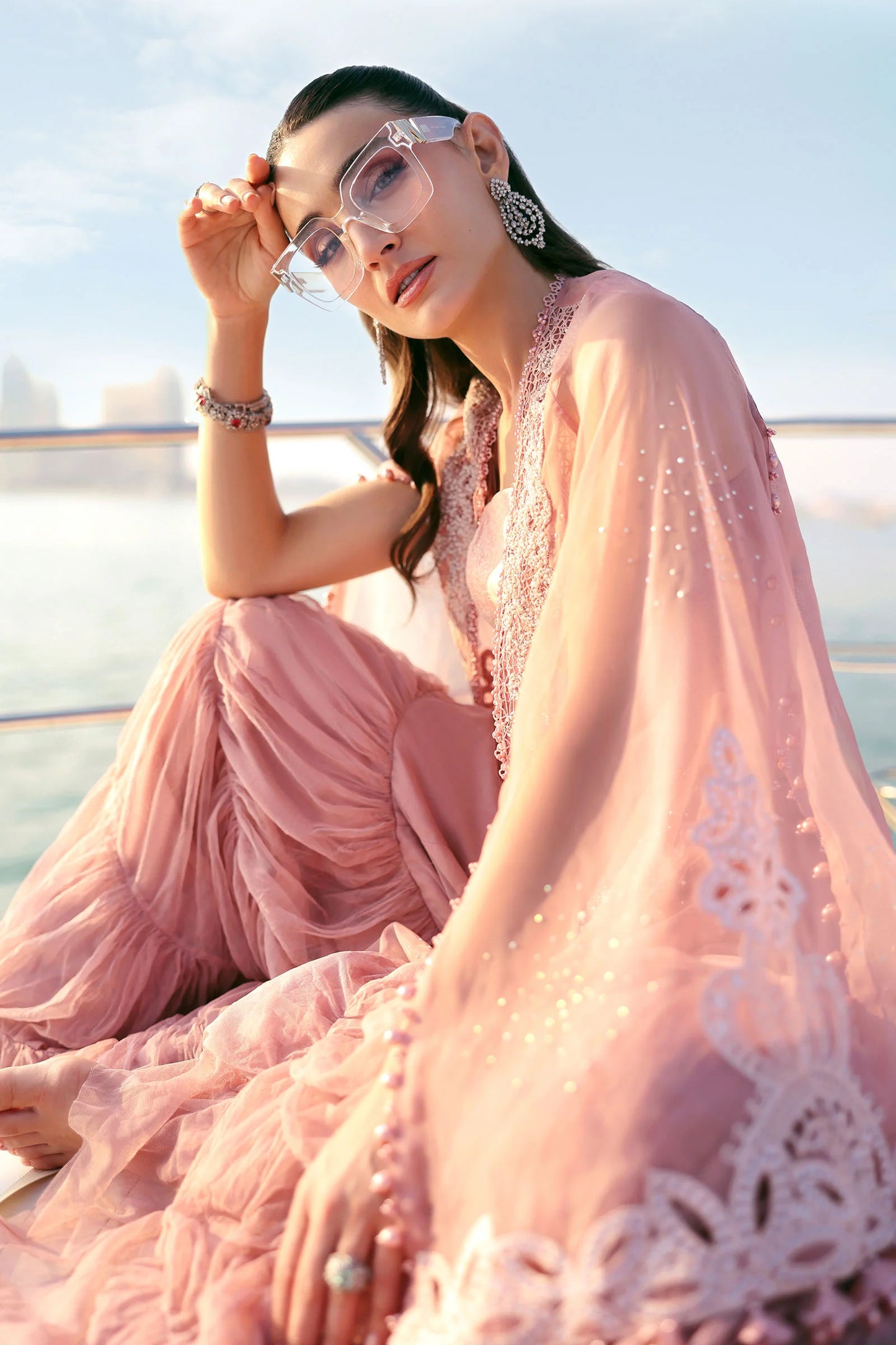 Maria B. | 3 Piece Unstitched Embroidered Lawn | D-2604-B