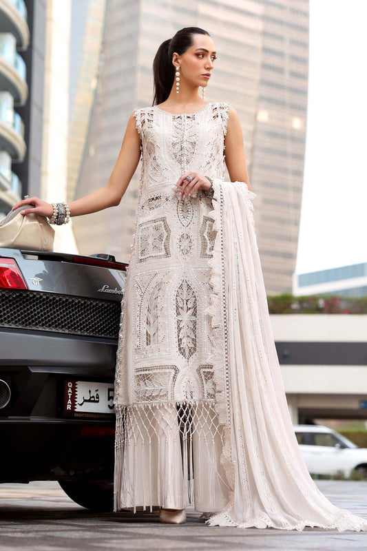 Maria B. | 3 Piece Unstitched Embroidered Lawn | D-2608-A