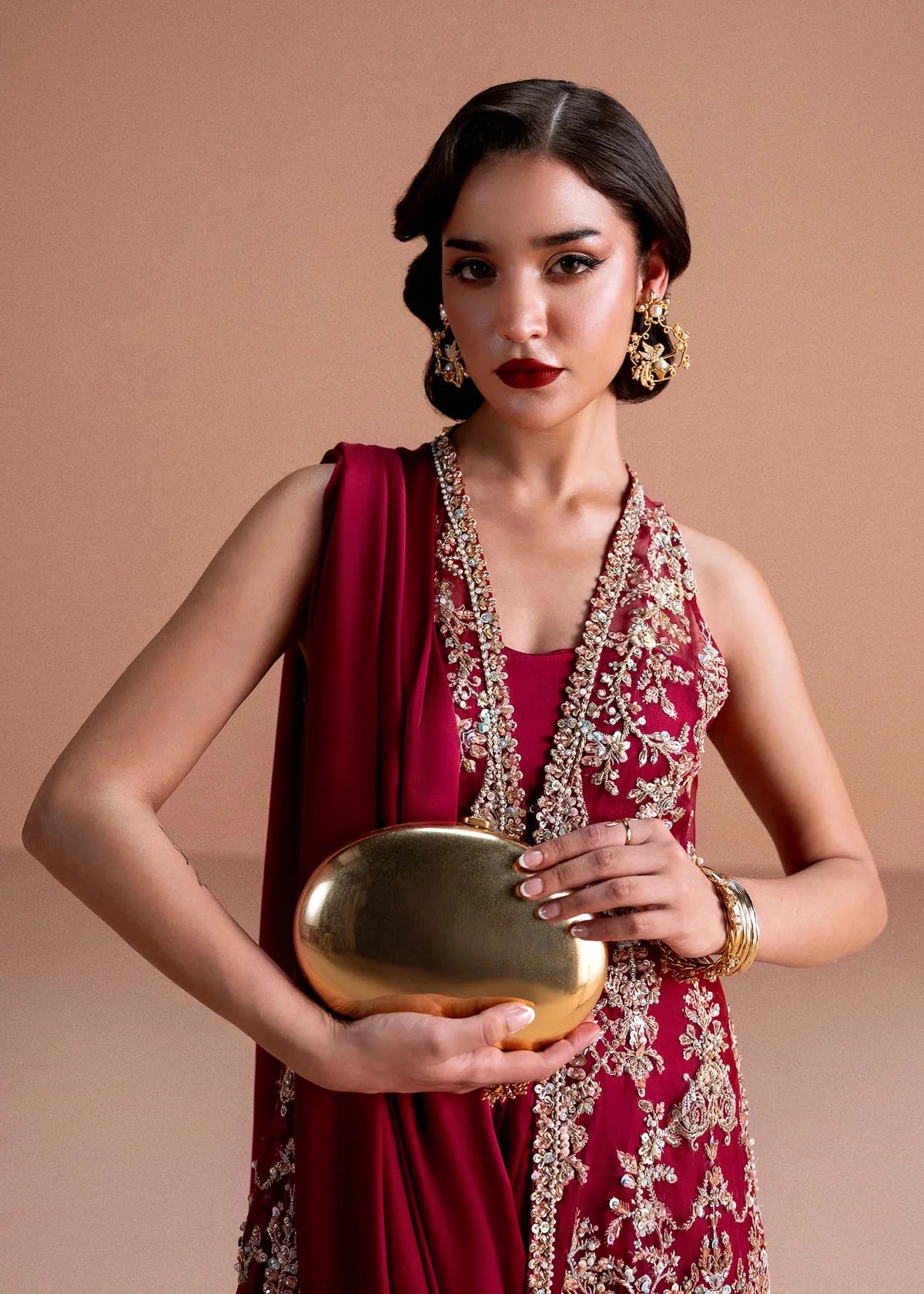 Kanwal Malik | 3 Piece Unstitched Embroidered Organza | Naura