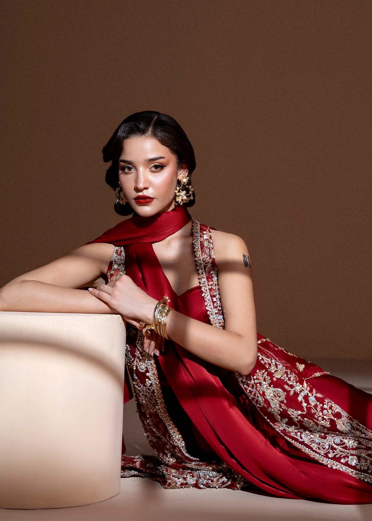Kanwal Malik | 3 Piece Unstitched Embroidered Organza | Naura