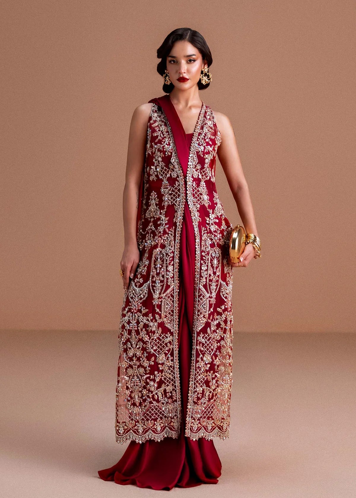 Kanwal Malik | 3 Piece Unstitched Embroidered Organza | Naura