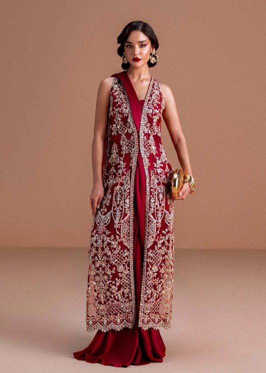 Kanwal Malik | 3 Piece Unstitched Embroidered Organza | Naura