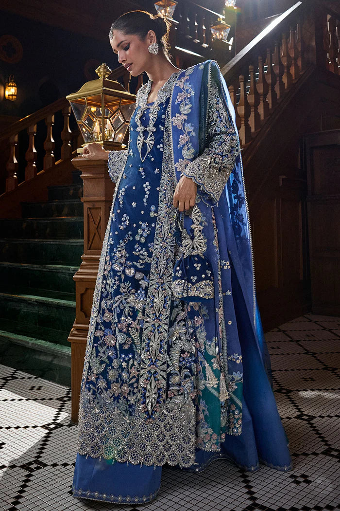 Soraya | 3 Piece Unstitched Embroidered Organza | Elise