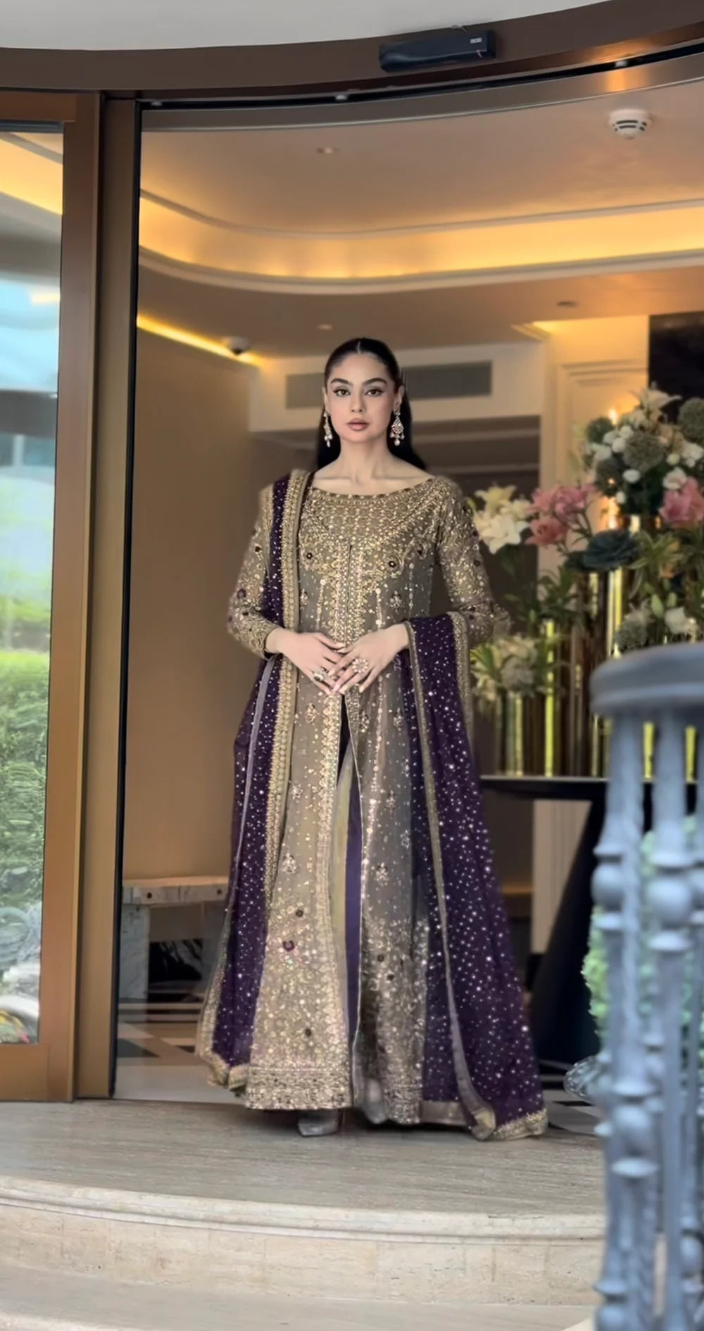 Haris Shakeel | 3 Piece Unstitched Embroidered Silk | Aroha