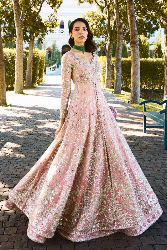 Soraya | 3 Piece Unstitched Organza Lehnga | Florencea