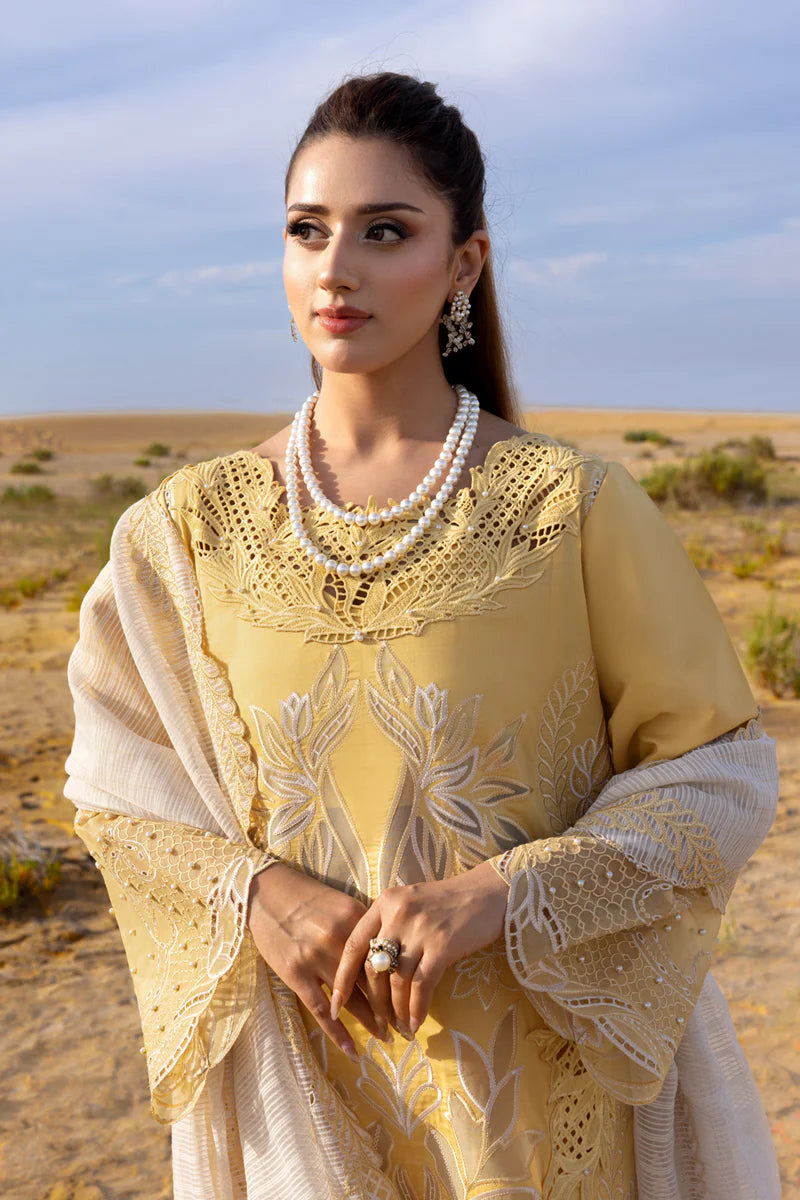 Rang Rasiya | 3 Piece Unstitched Embroidered Lawn | Hoorain