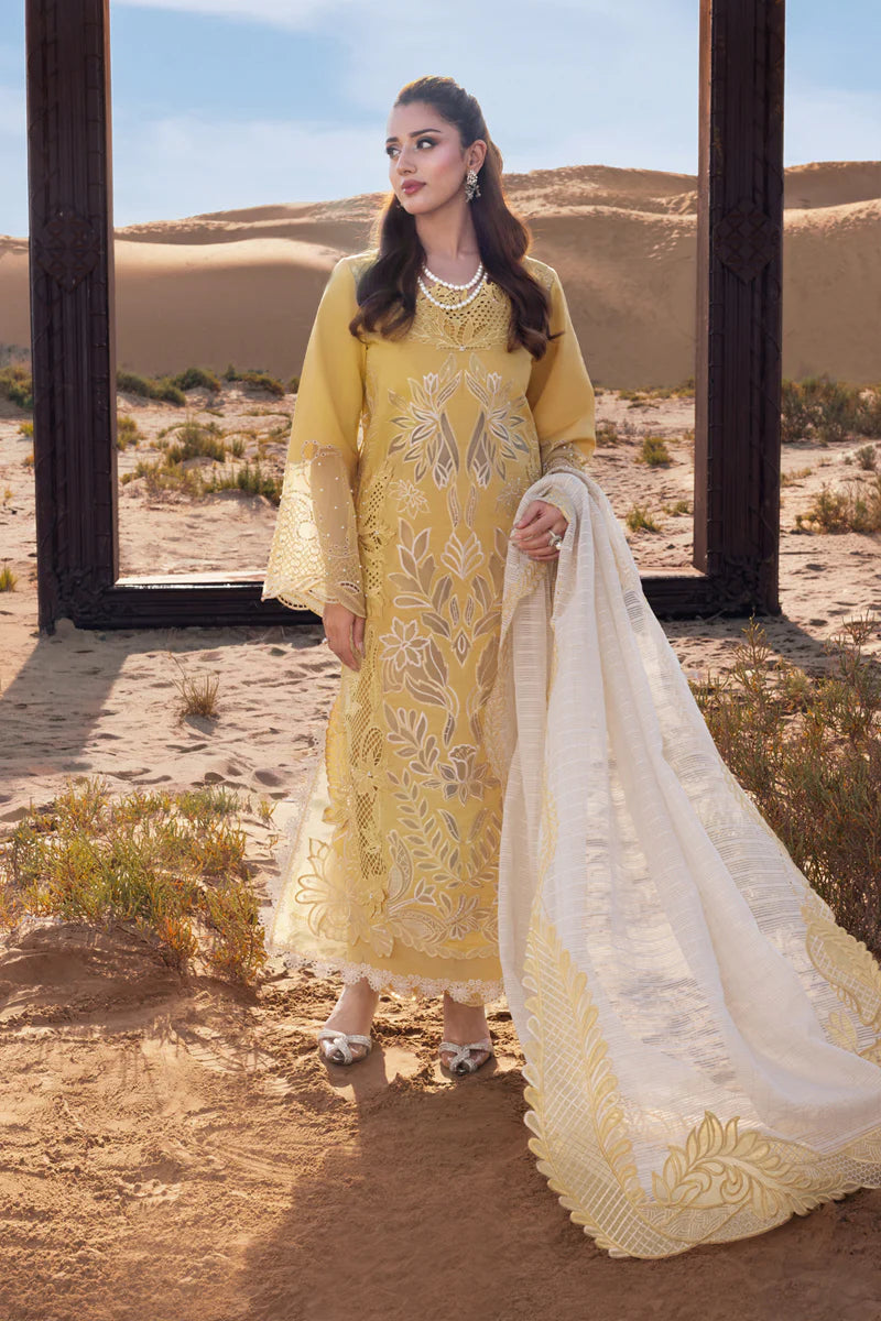 Rang Rasiya | 3 Piece Unstitched Embroidered Lawn | Hoorain