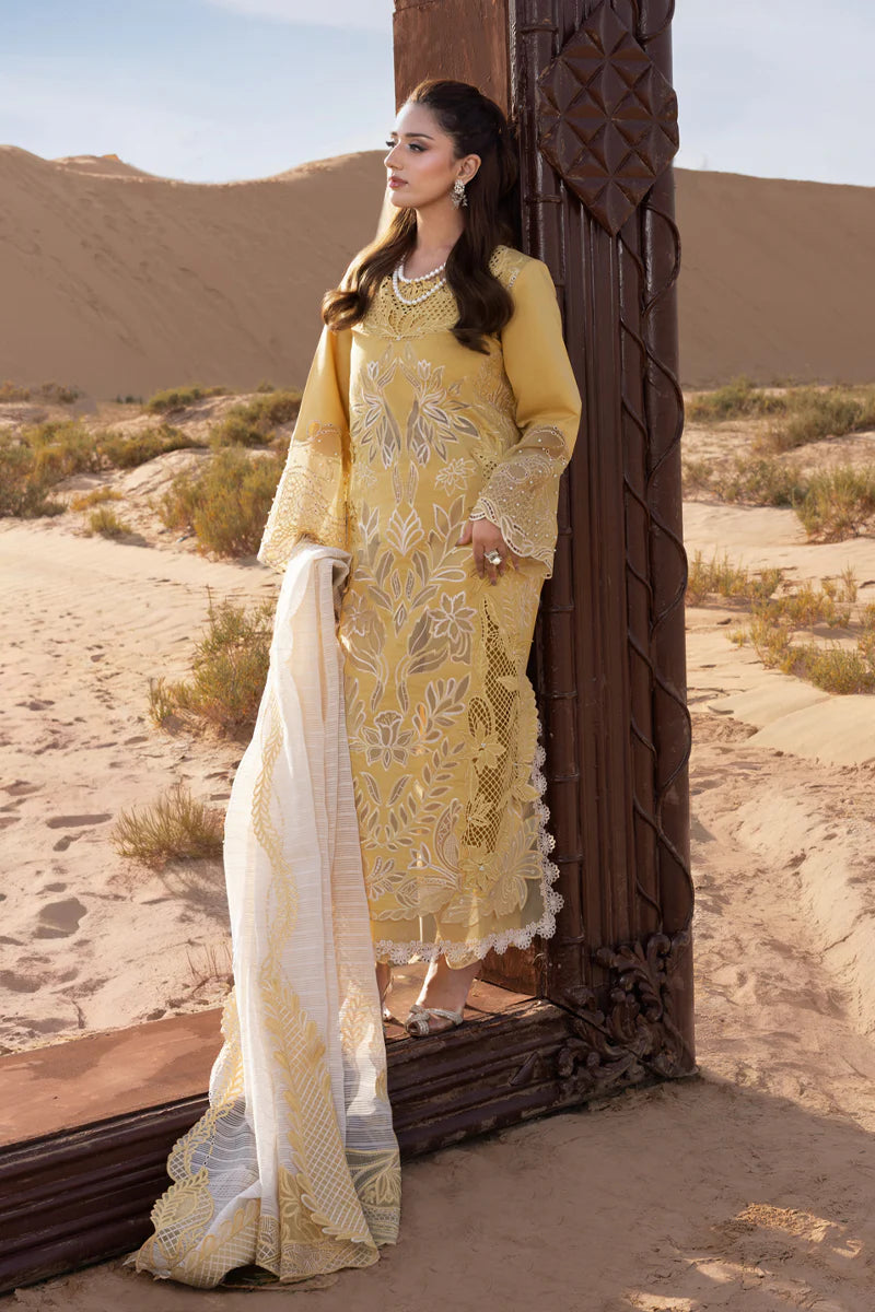 Rang Rasiya | 3 Piece Unstitched Embroidered Lawn | Hoorain