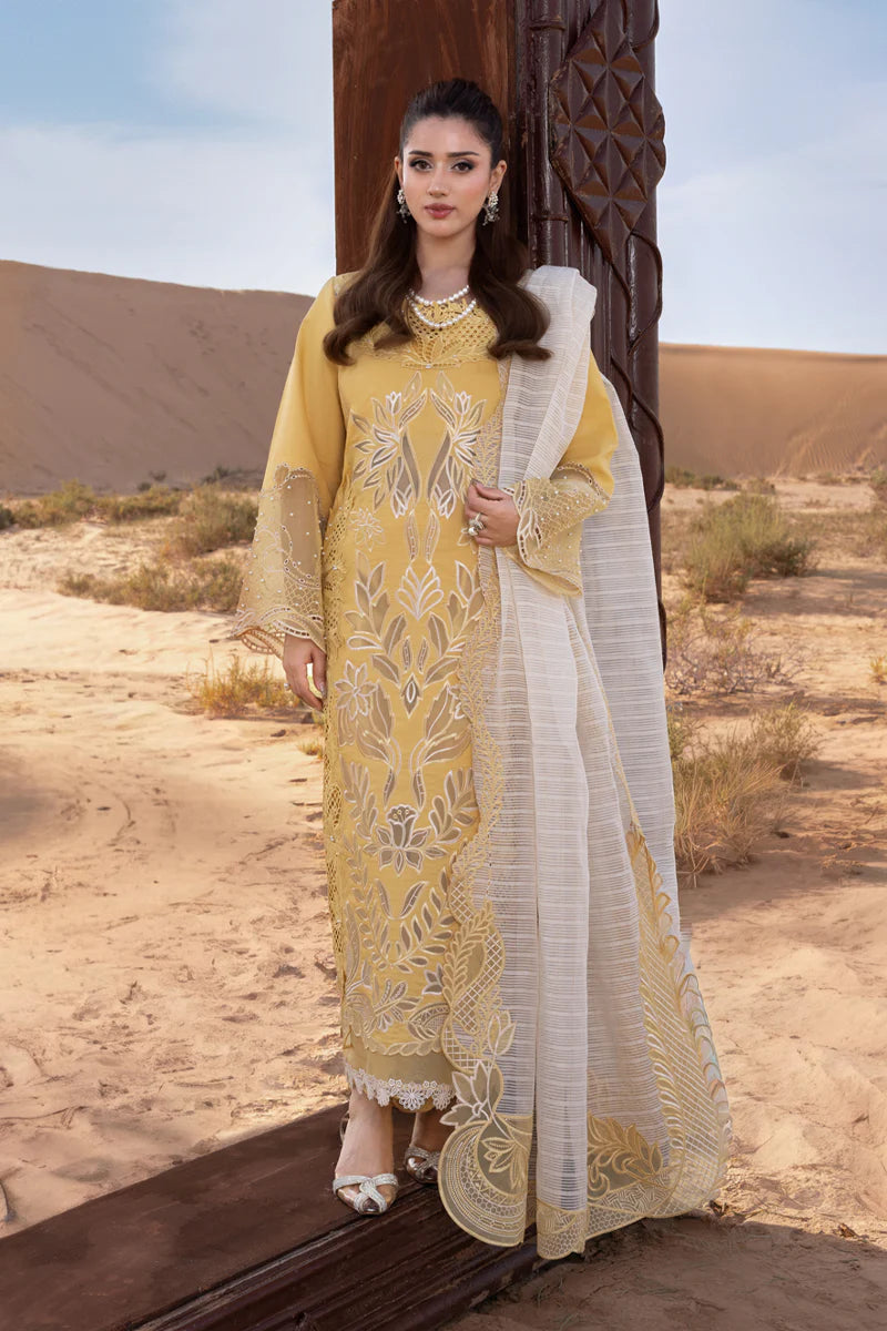 Rang Rasiya | 3 Piece Unstitched Embroidered Lawn | Hoorain