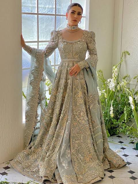 Suffuse | 3 Piece Unstitched Embroidered Grey Maxi | Freeshia