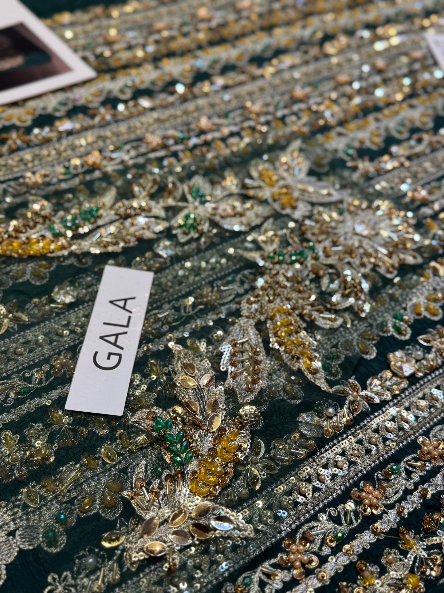 Sana Safinaz | Wedding Couture Luxury Hand Made Raw Silk | B-389