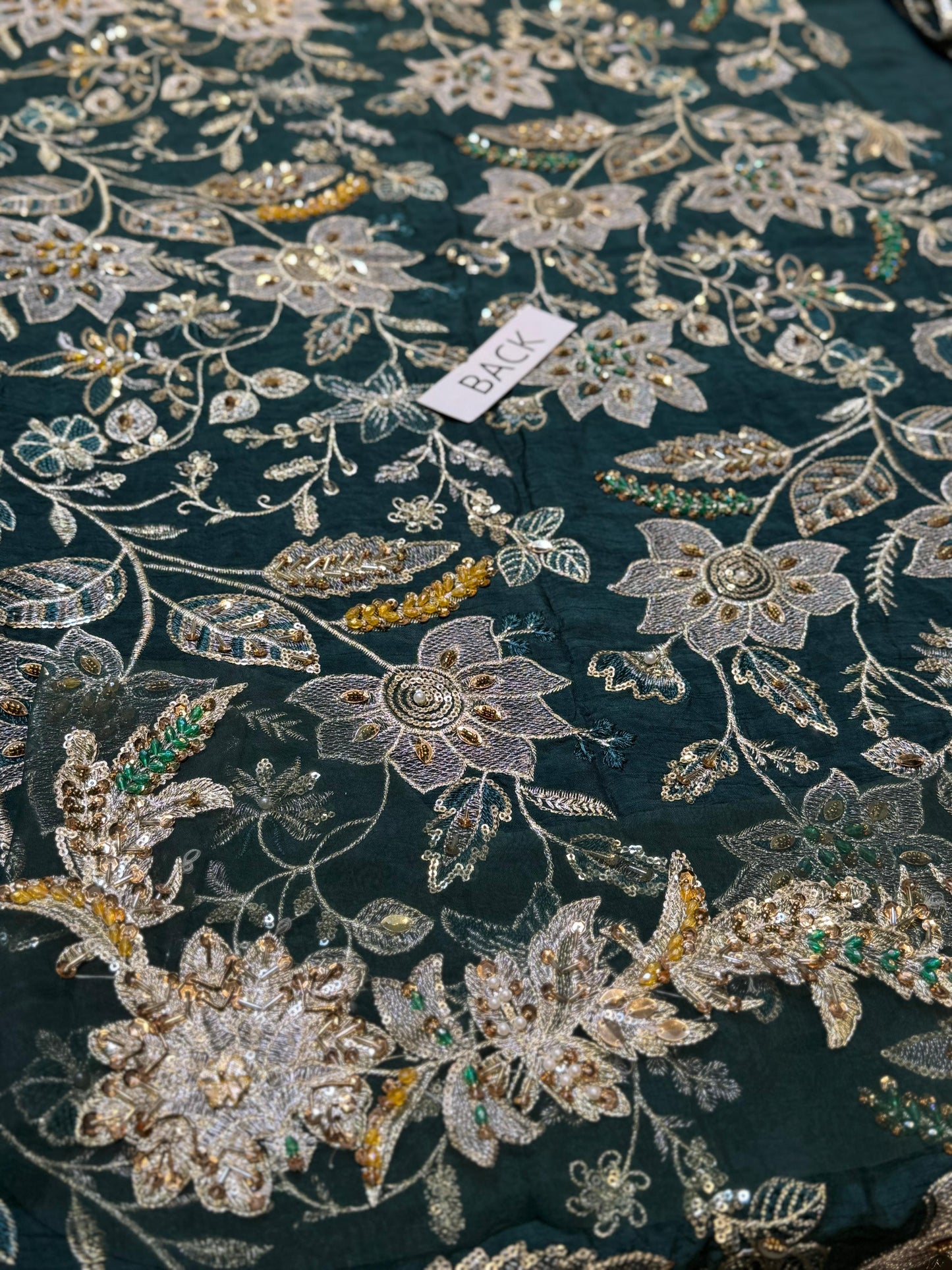 Sana Safinaz | Wedding Couture Luxury Hand Made Raw Silk | B-389