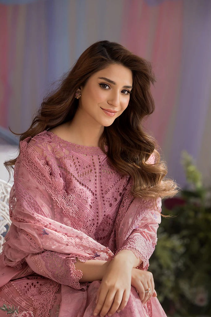 Sobia Nazir | 3 Piece Unstitched Embroidered Lawn | L25-10A