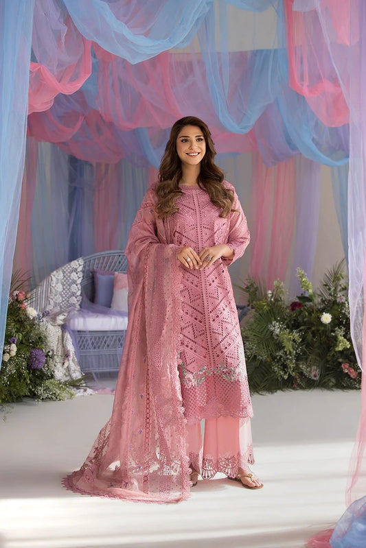 Sobia Nazir | 3 Piece Unstitched Embroidered Lawn | L25-10A