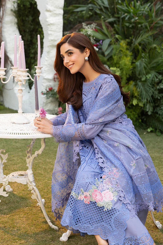 Sobia Nazir | 3 Piece Unstitched Embroidered Lawn | L25-10B