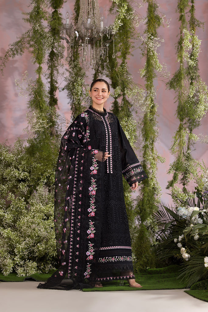Sobia Nazir | 3 Piece Unstitched Embroidered Luxury Lawn 2025 | L25-11A