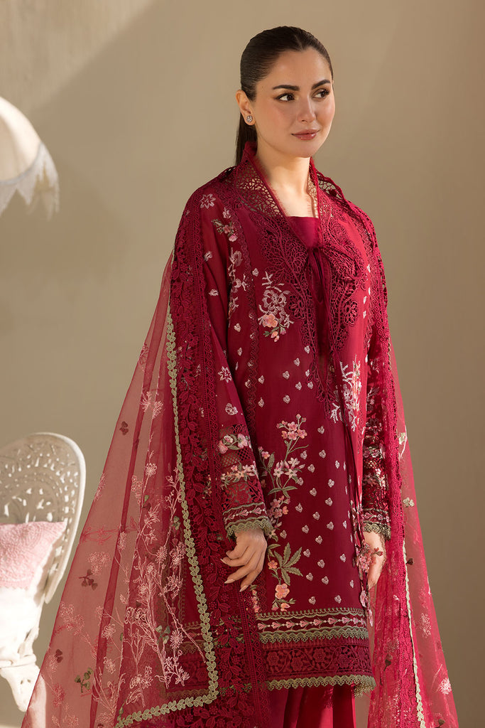 Sobia Nazir | Embroidered Design 14A Luxury Lawn 2025 Unstitched | L25-14A
