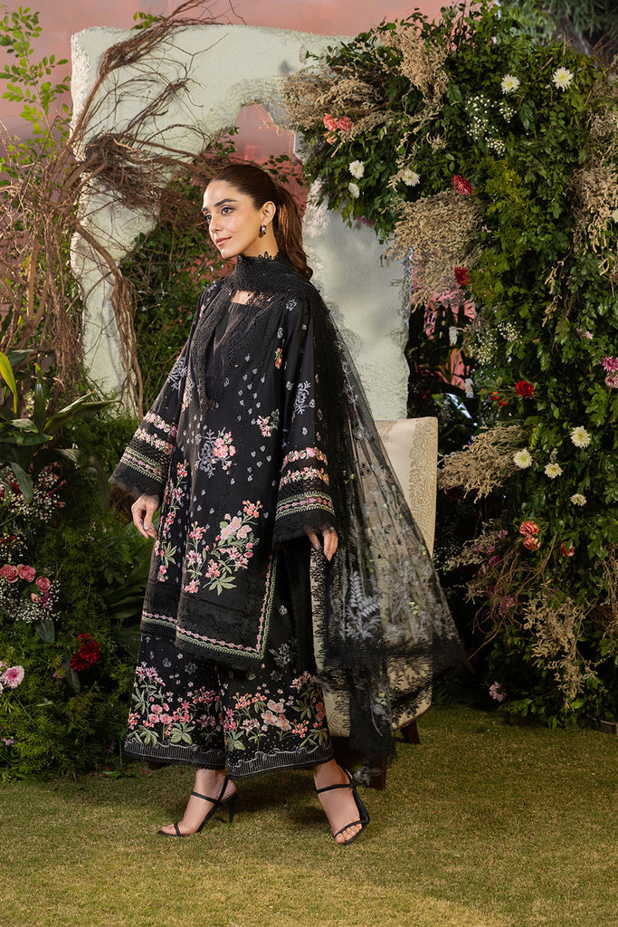 Sobia Nazir | Embroidered Design Luxury Lawn 2025 Unstitched 3 Piece | L25-14B
