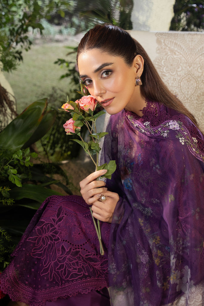 Sobia Nazir | 3 Piece Unstitched Embroidered Lawn | L25-2B