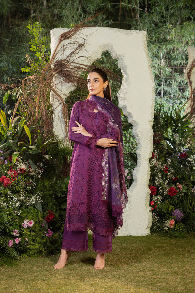 Sobia Nazir | 3 Piece Unstitched Embroidered Lawn | L25-2B