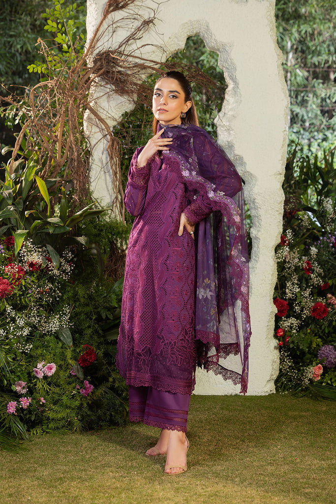 Sobia Nazir | 3 Piece Unstitched Embroidered Lawn | L25-2B