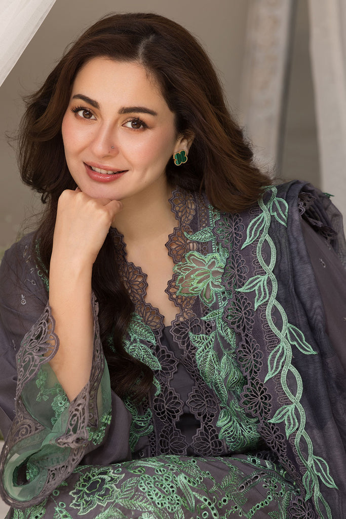 Sobia Nazir | 3 Piece Unstitched Embroidered Lawn | L25-3B