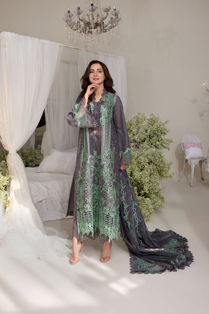 Sobia Nazir | 3 Piece Unstitched Embroidered Lawn | L25-3B