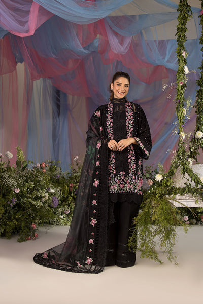 Sobia Nazir | 3 Piece Unstitched Embroidered Luxury Lawn 2025 | L25-11A