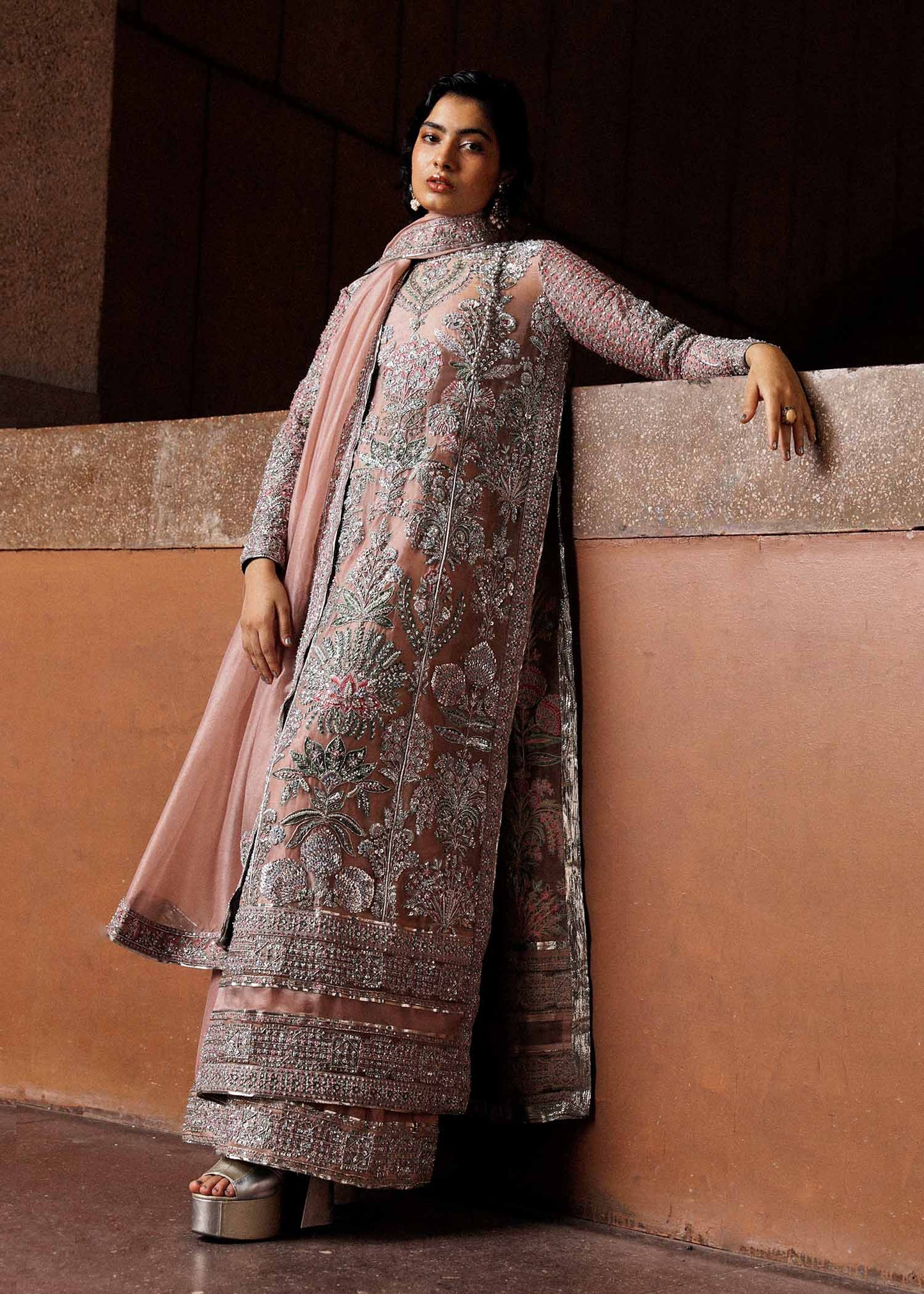 Hussain Rehar | 3 Piece Unstitched Organza | Verve