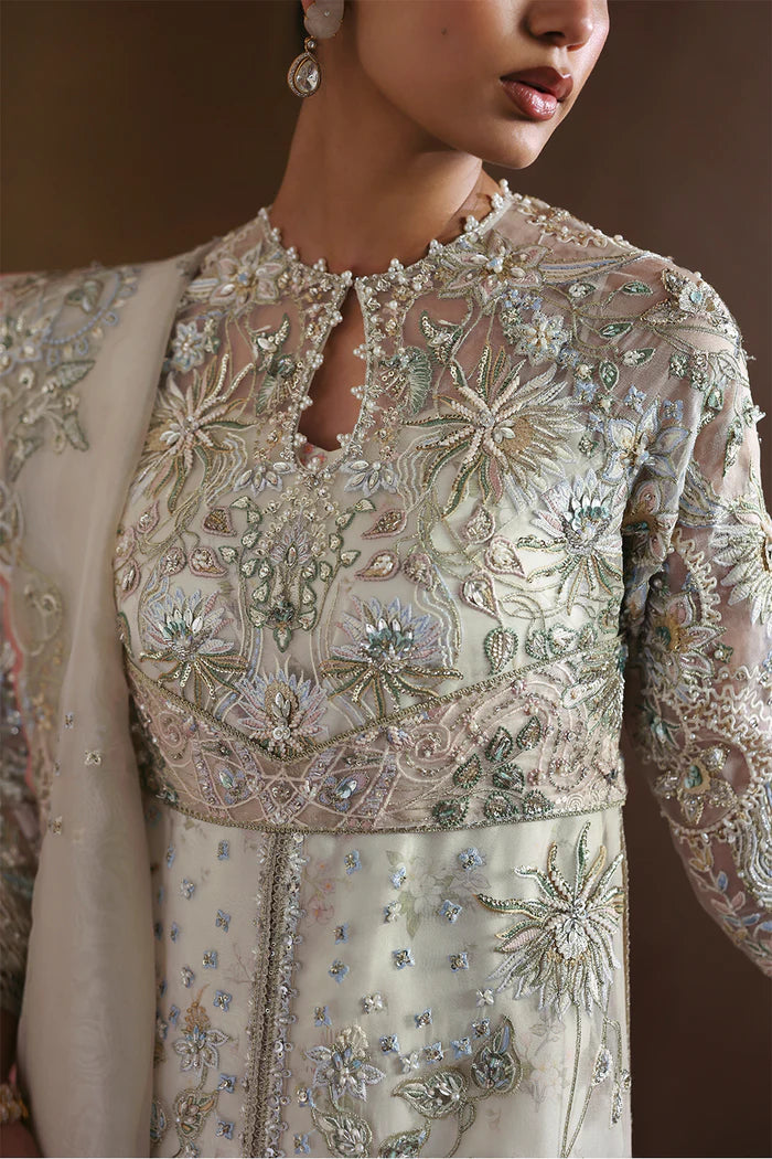 Soraya | 3 Piece Unstitched Embroidered Organza | Novara