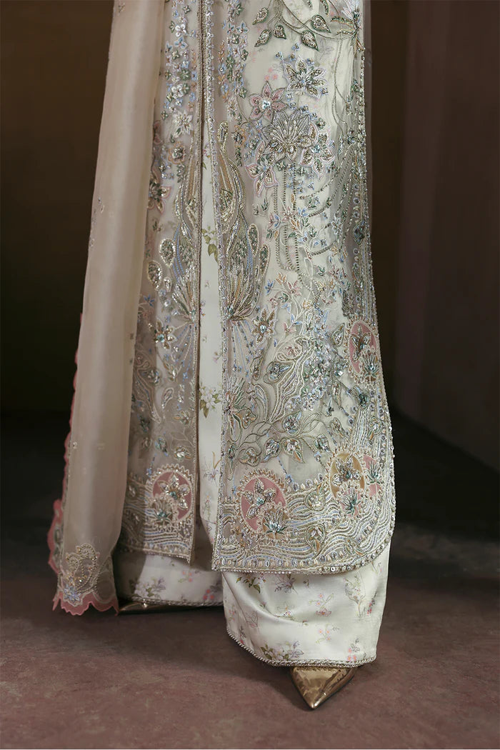 Soraya | 3 Piece Unstitched Embroidered Organza | Novara