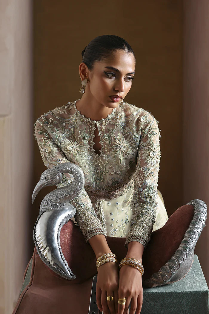 Soraya | 3 Piece Unstitched Embroidered Organza | Novara