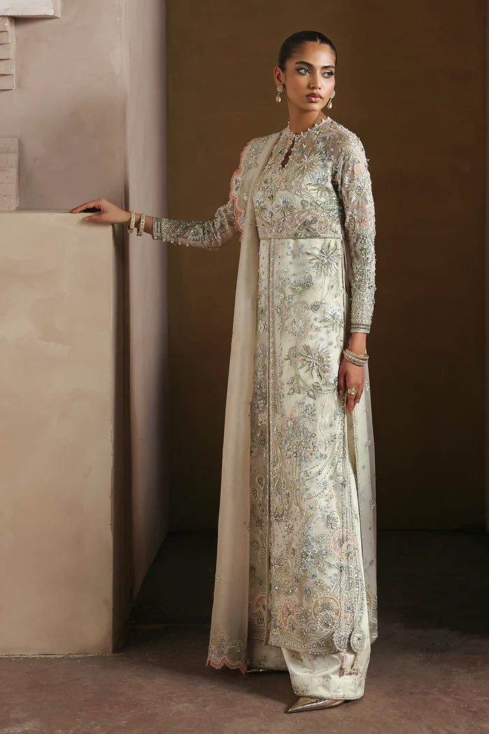Soraya | 3 Piece Unstitched Embroidered Organza | Novara