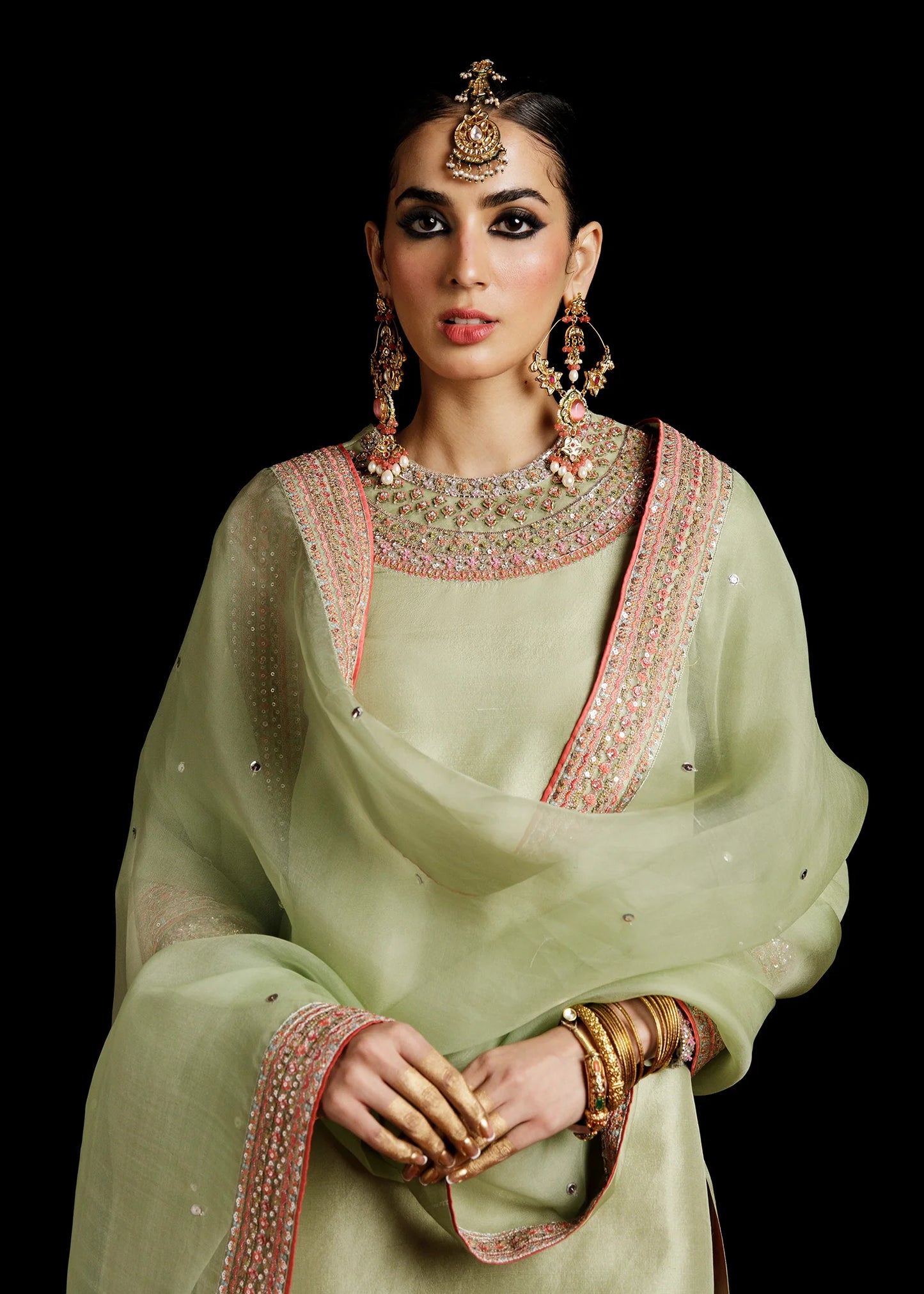Hussain Rehar | 3 Piece Unstitched Embroidered Raw Silk | Doron