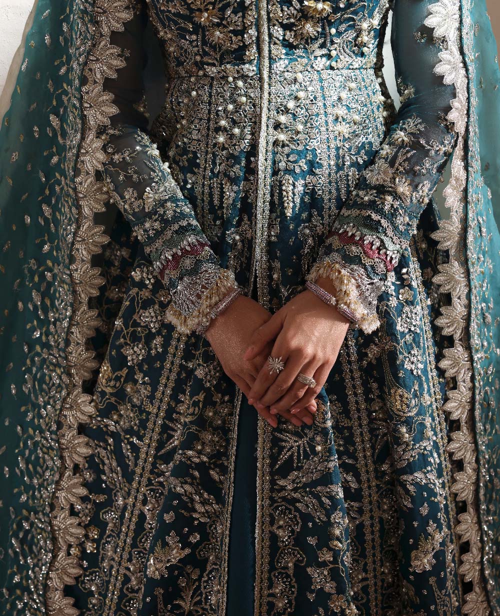 Republic Women Wear | 3 Piece Unstitched Embroidered Organza | Oriane