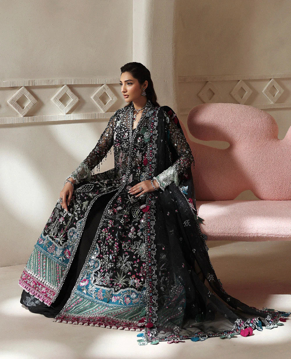 Republic Women Wear | 3 Piece Unstitched Embroidered Organza | Auriane