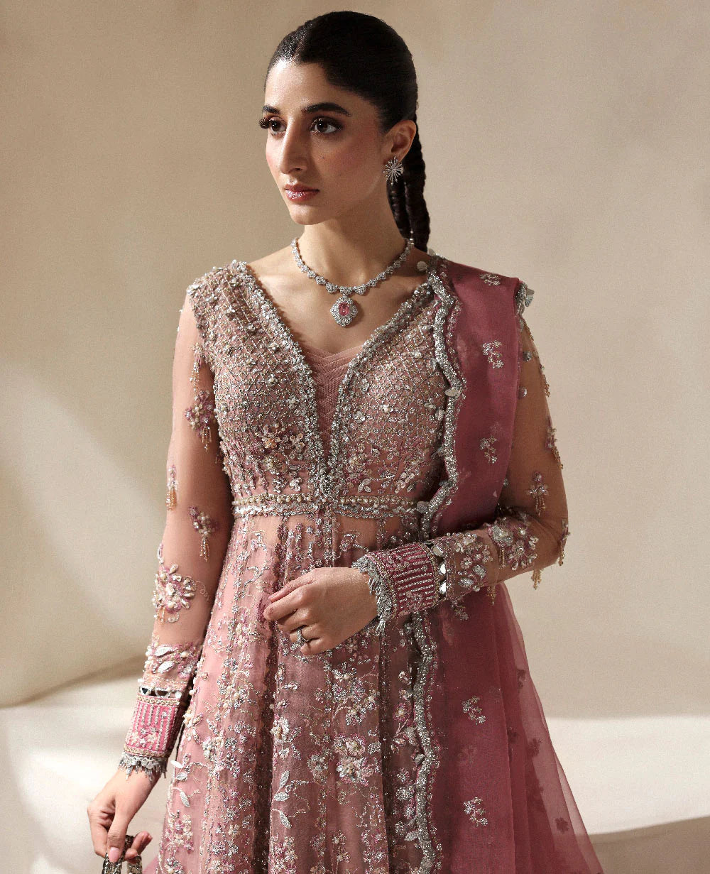Republic Women Wear | 3 Piece Unstitched Embroidered Organza | Juliane