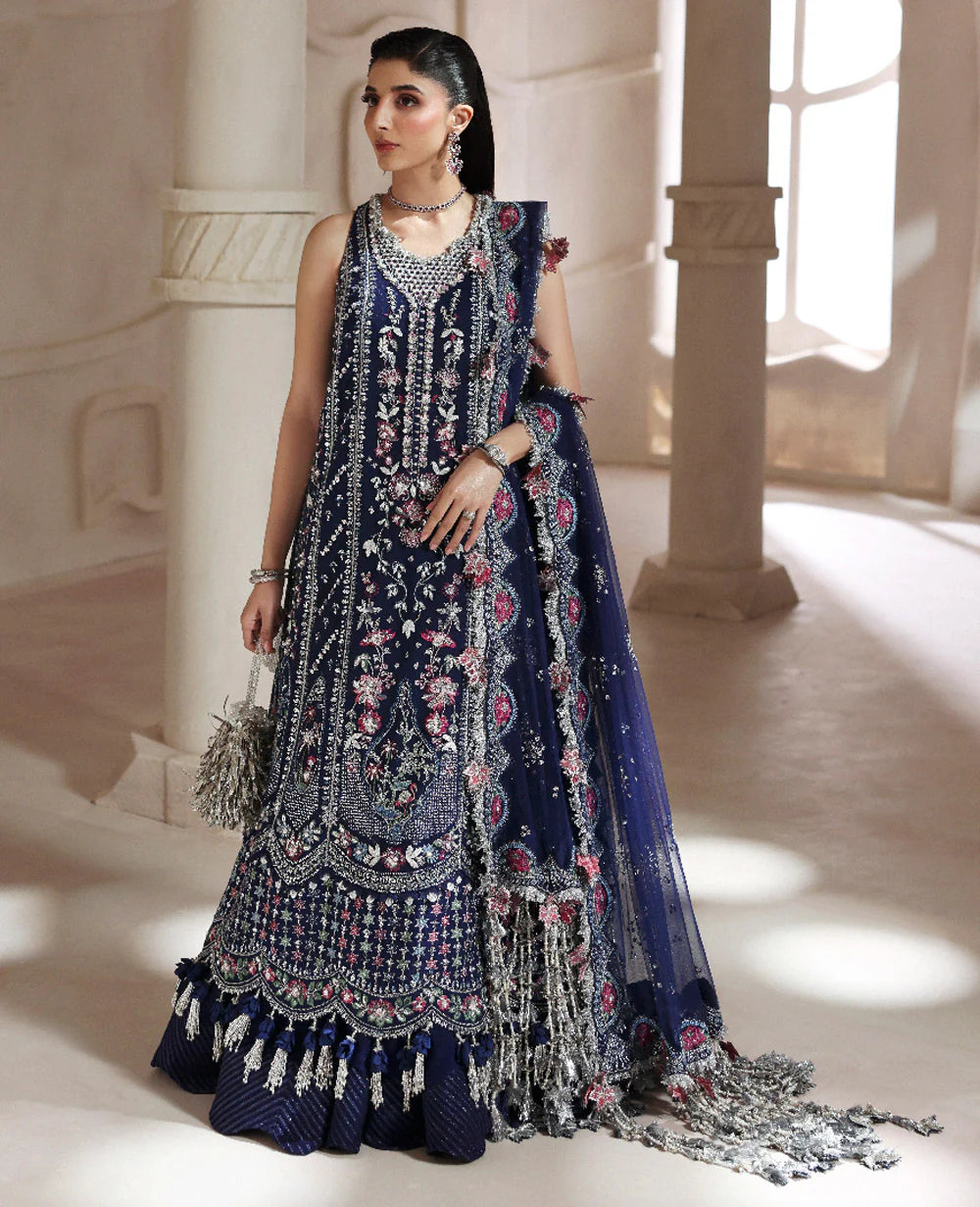 Republic Womens Wear | 3 Piece Unstitched Embroidered Organza | Clarisse