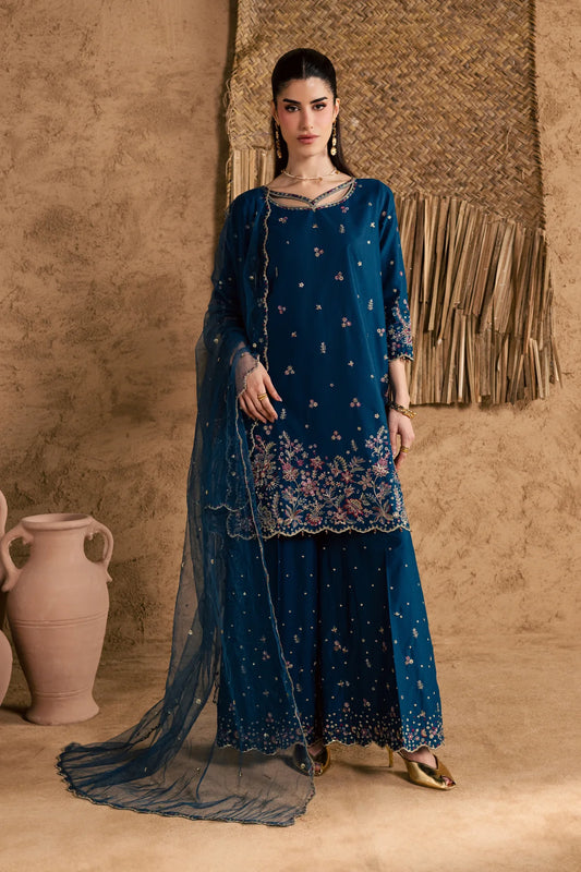 Batik | 3 Piece Unstitched Embroidered Lawn | Ruhi
