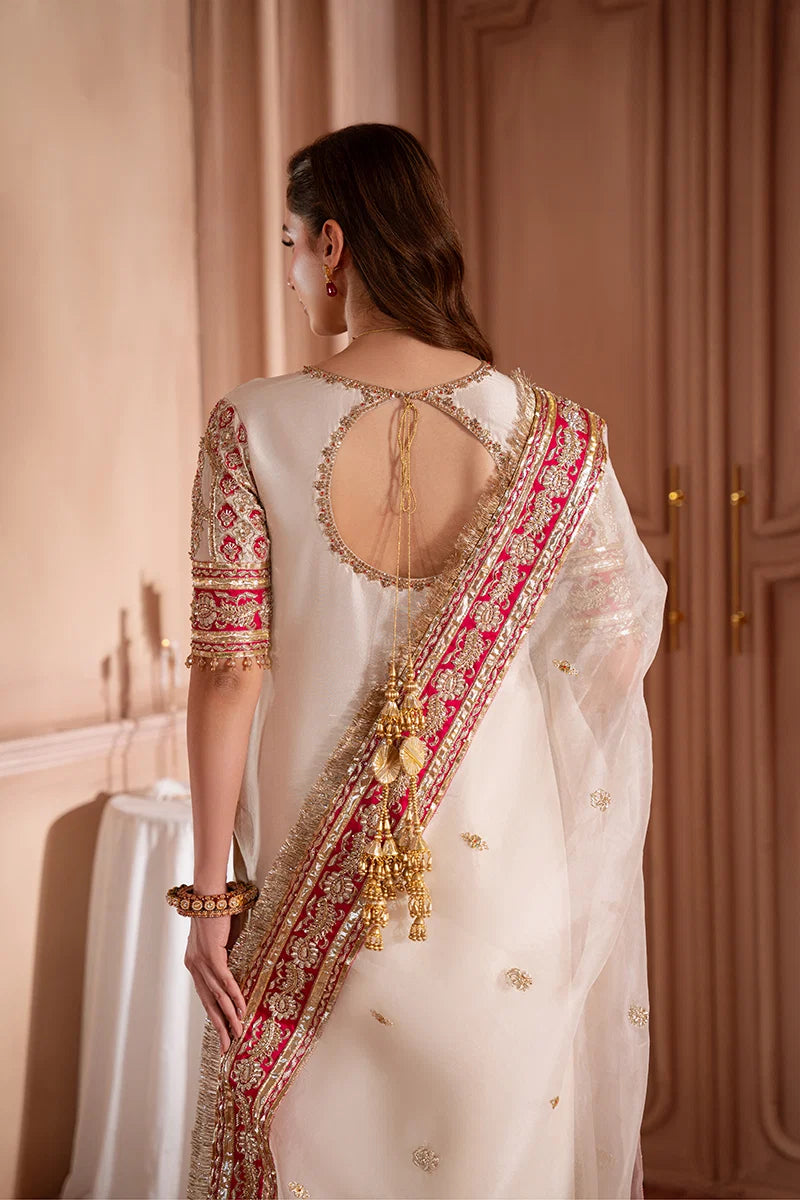 Sara Zara | 3 Piece Unstitched Embroidered Tussle Silk | Solara