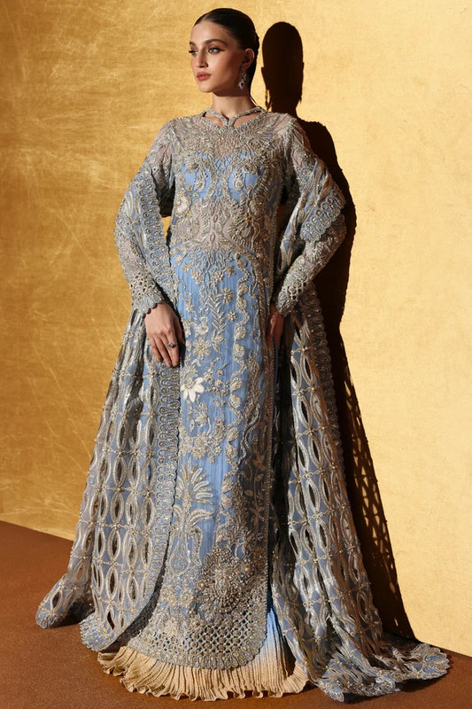 Soraya | 3 Piece Unstitched Embroidered Organza | Seralyn