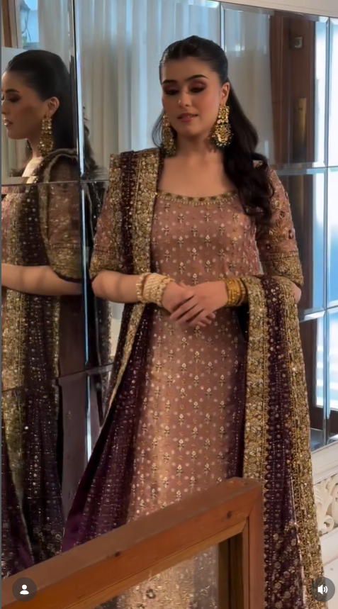 Haris Shakeel | 3 Piece Unstitched Embroidered Zari Net | Fareeh HS 35
