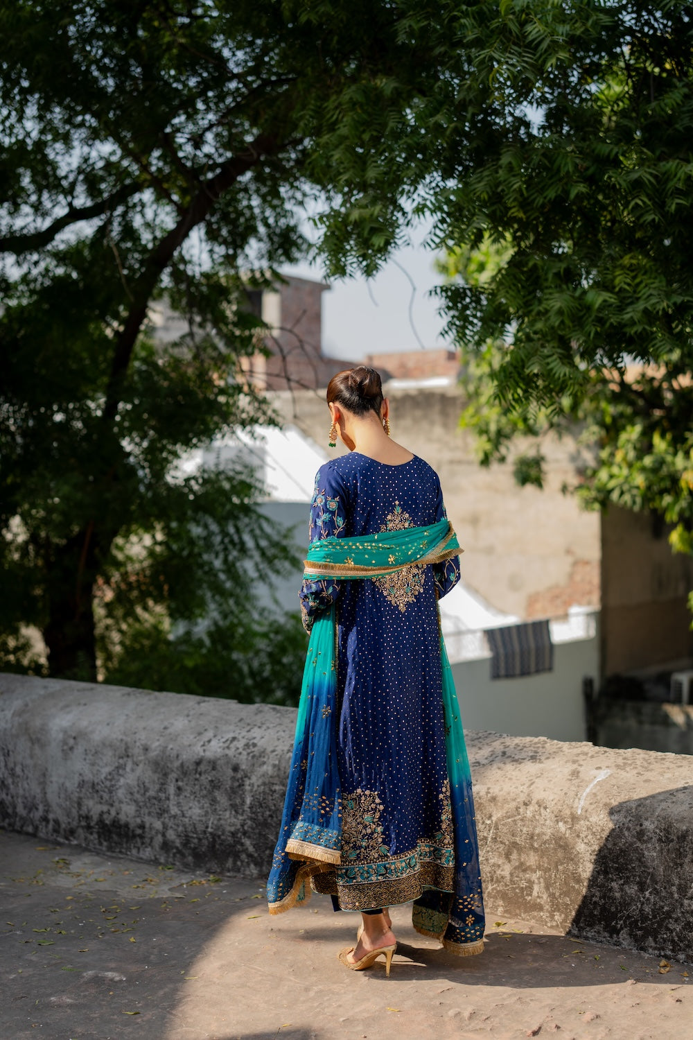 Vintage | 3 Piece Unstitched Embroidered Sheesha Silk | Zohra