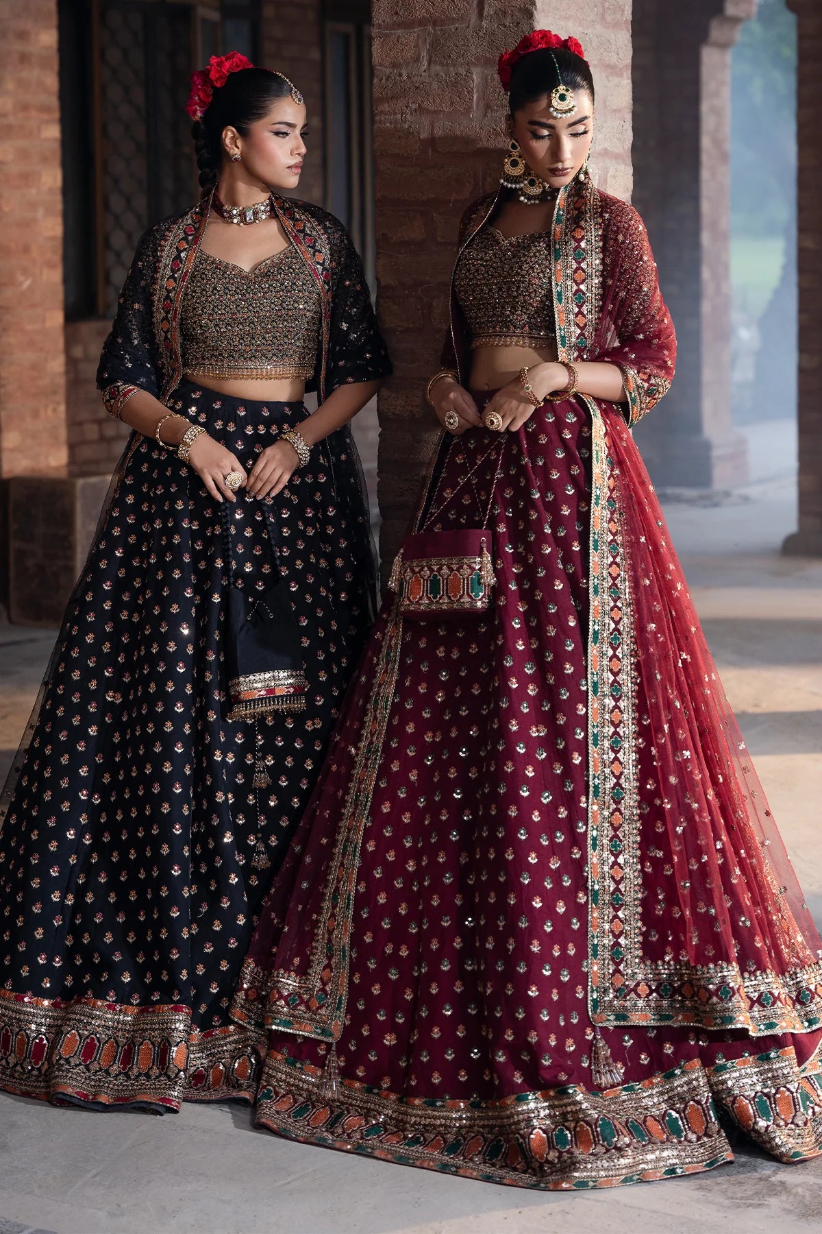 Mina Kashif | 3 Piece Unstitched Embroidered Korean Silk | Saama