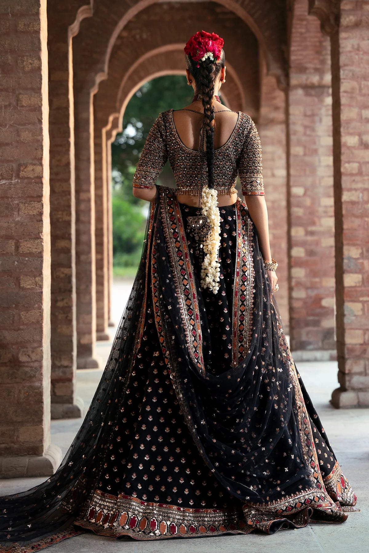 Mina Kashif | 3 Piece Unstitched Embroidered Korean Silk | Fizza