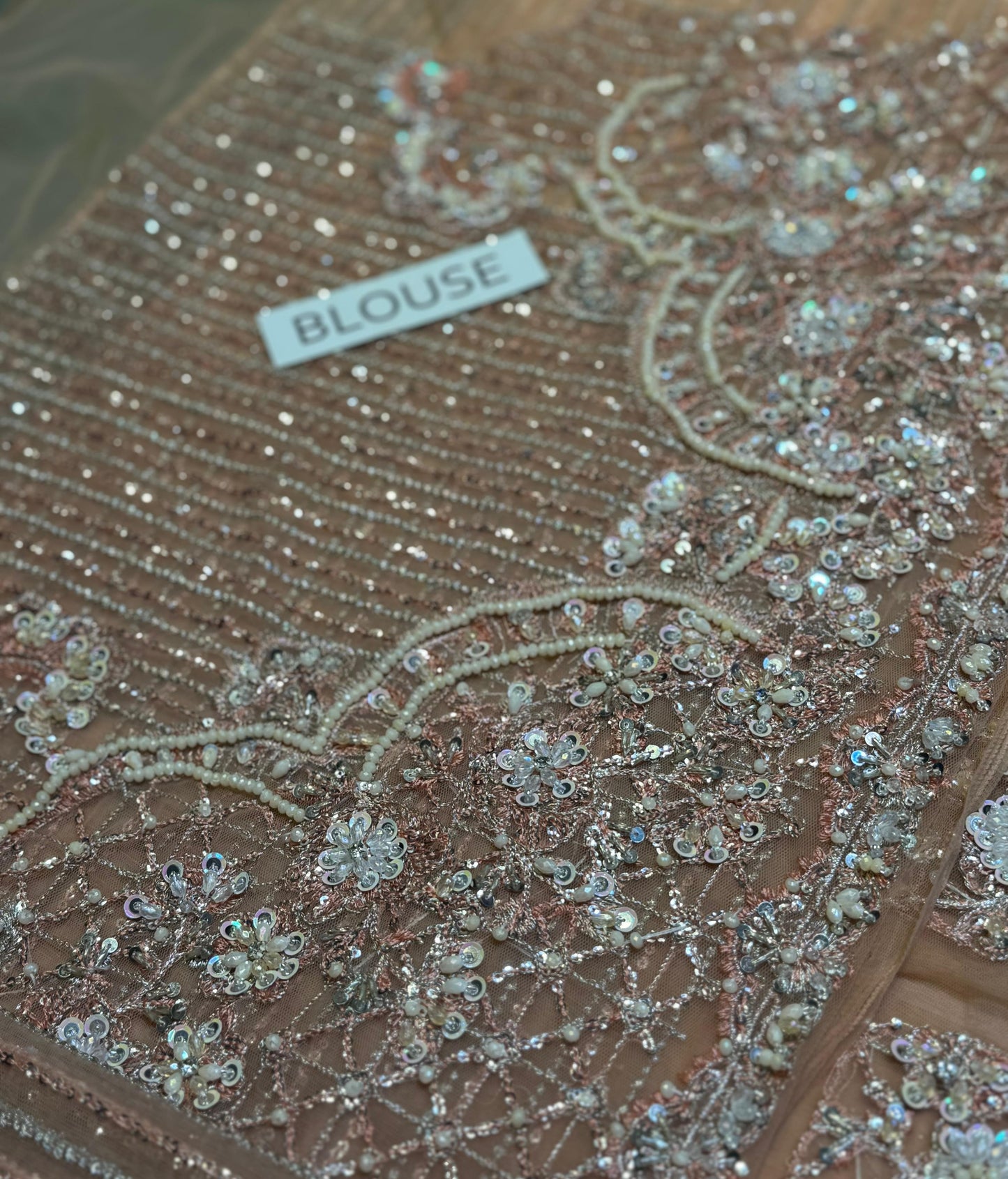 Saira Rizwan | Embroidered Lehnga with inner lining (Raw silk) | Rigel-SRF-D-03