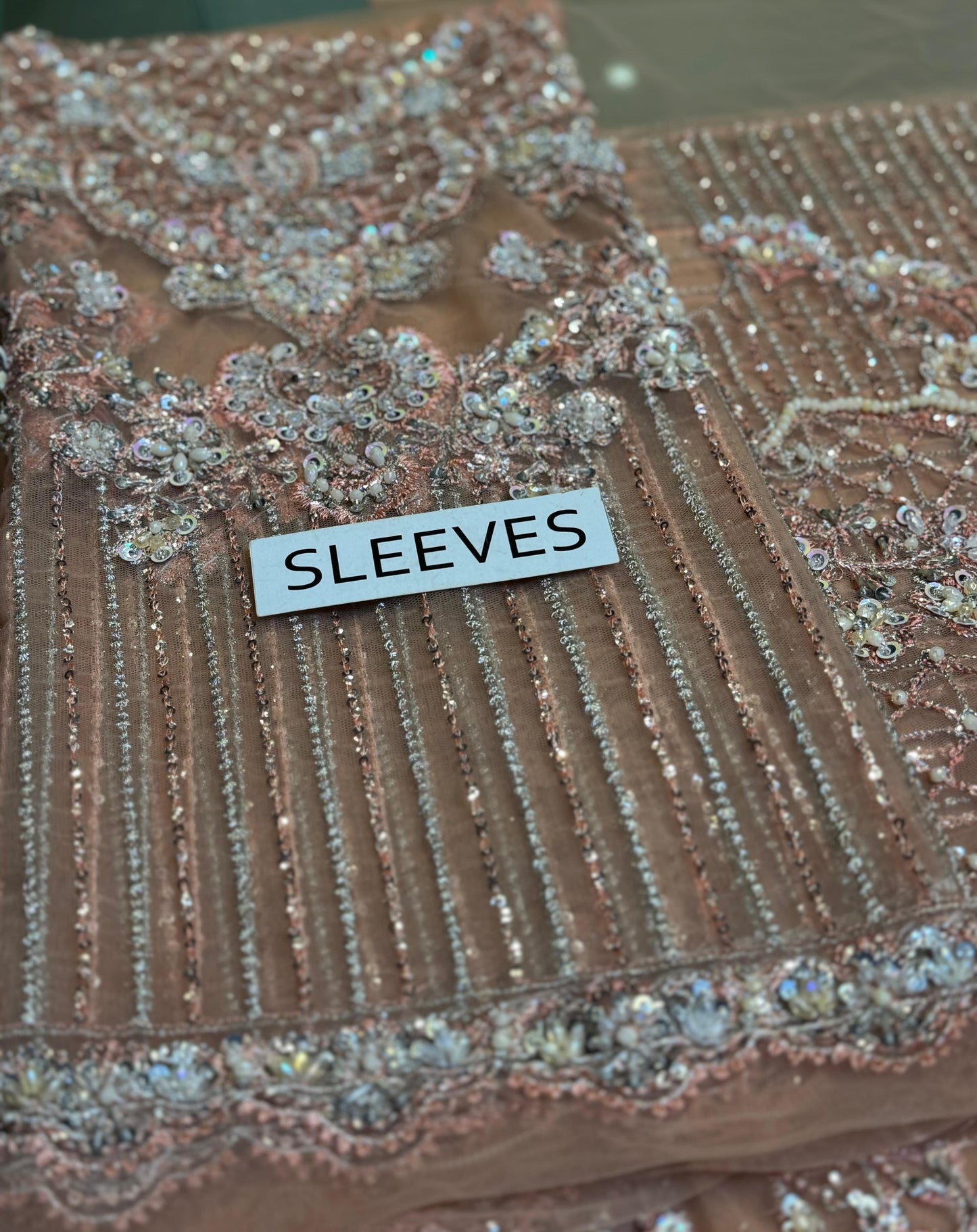 Saira Rizwan | Embroidered Lehnga with inner lining (Raw silk) | Rigel-SRF-D-03