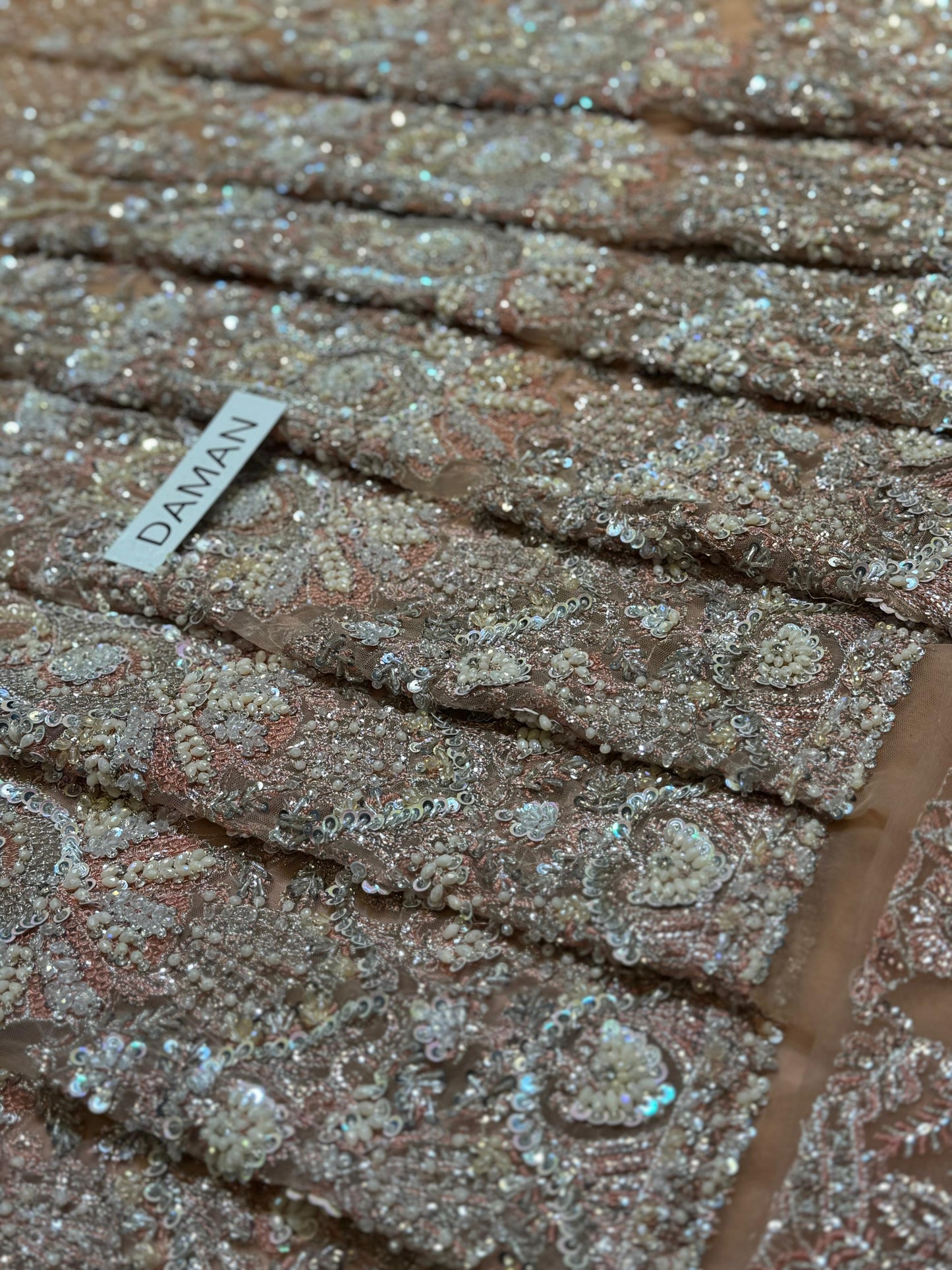 Saira Rizwan | Embroidered Lehnga with inner lining (Raw silk) | Rigel-SRF-D-03